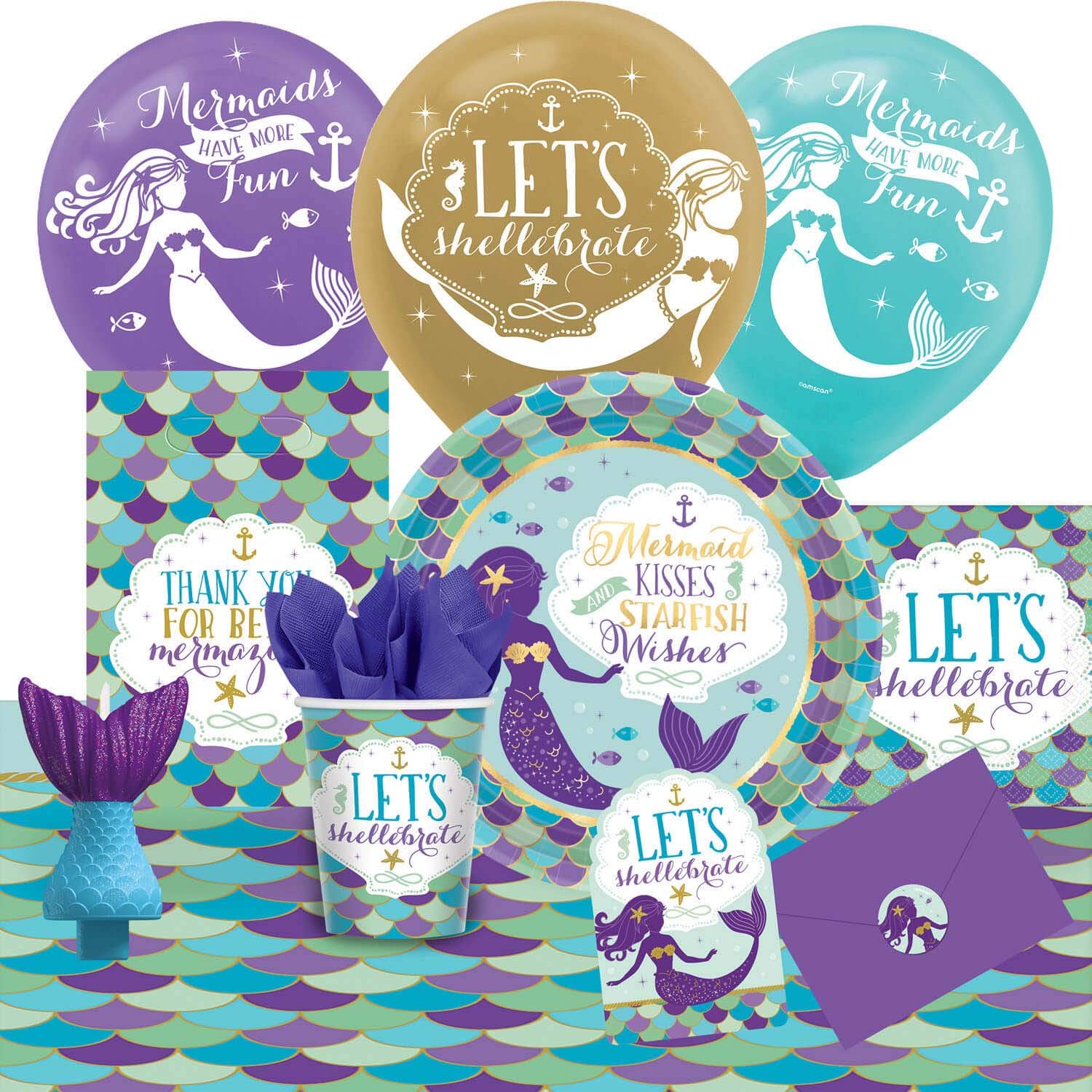 Amscan 9050 0375 Party Kit, Multi-Colour