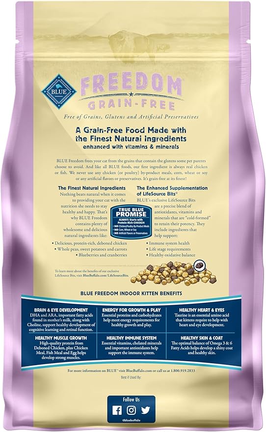 freedom grain free cat food