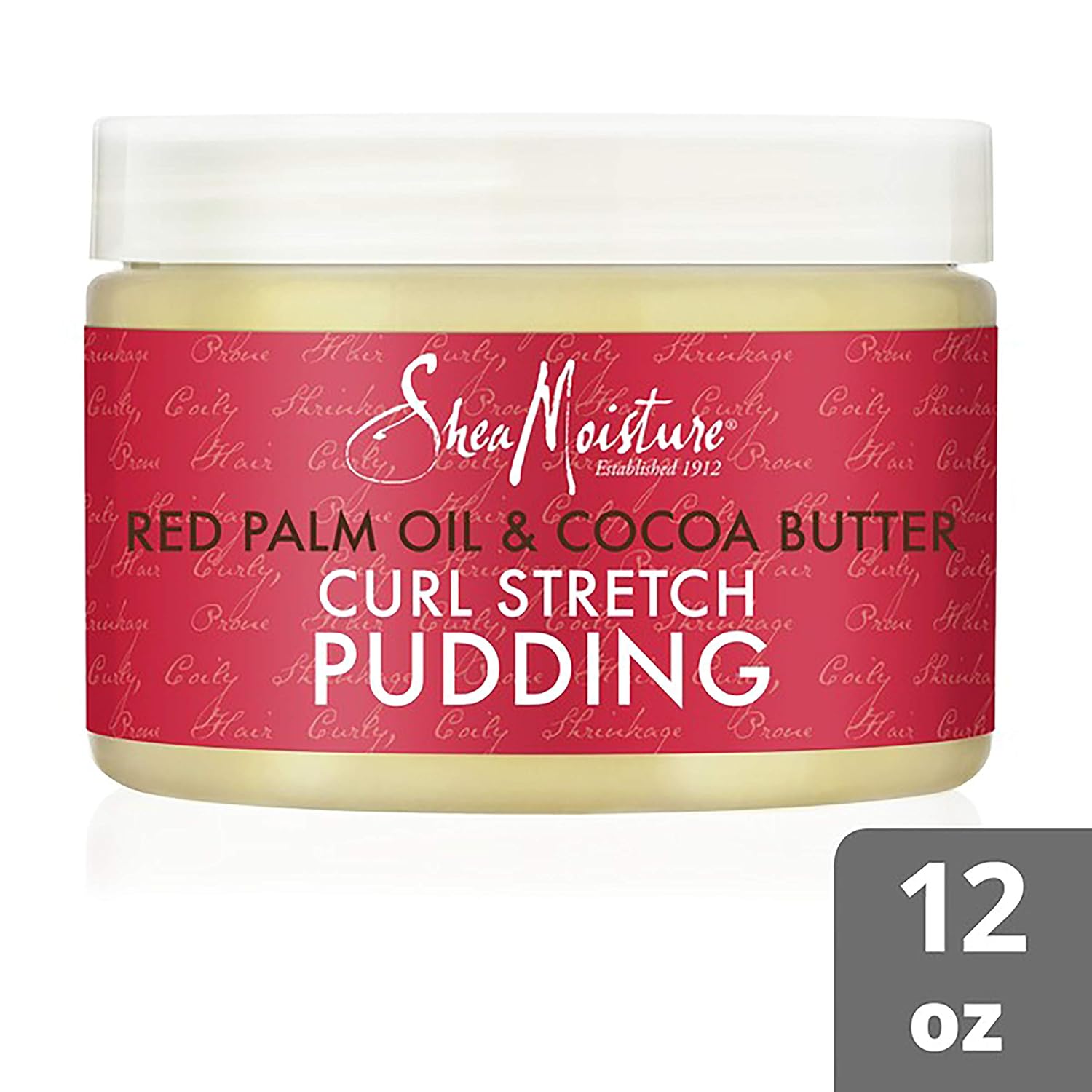SheaMoisture Red Palm Oil & Cocoa Butter Curl Stretch Pudding Styler, 12 Ounce : Beauty