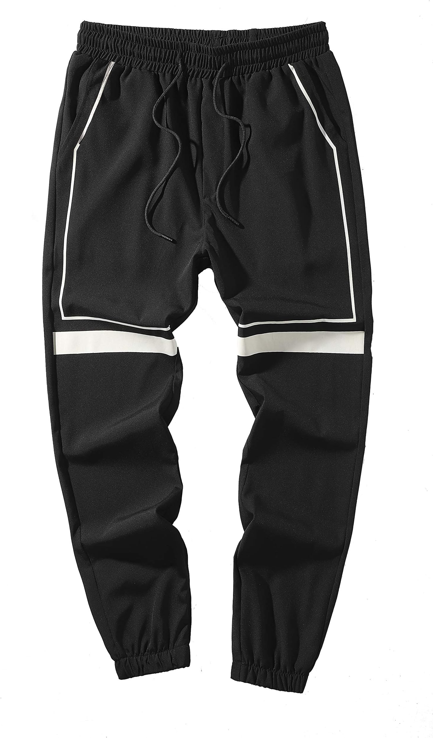 Haizhe Sweatpants Men's Casual Joggers with Pockets for Training Jogging Running