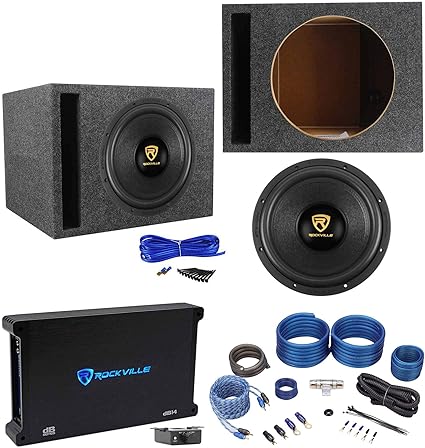 subwoofer with box and amp