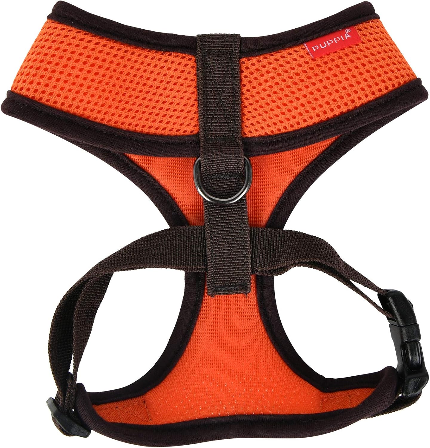 Pettorina Per Cani Puppia Soft Harness II - Taglia S, Nero, Leggera E Regolabile - Foto 2