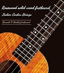 Ulumac Concert Ukulele, KOA Acacia Wood 23 inch