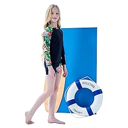 Ovovod Girls Swimsuit Two Piece Rash Guard Set for
