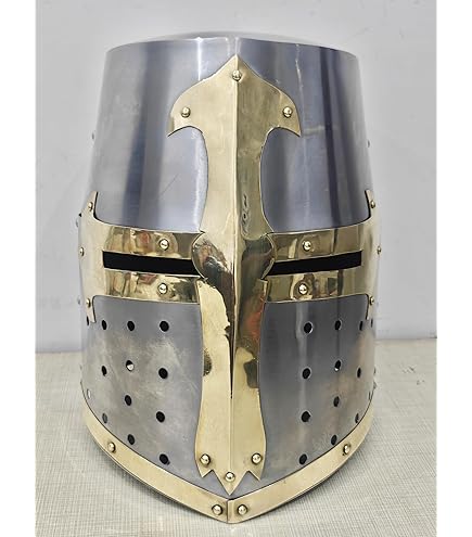 12th Century Knights Templar Crusader Helmet - 16g
