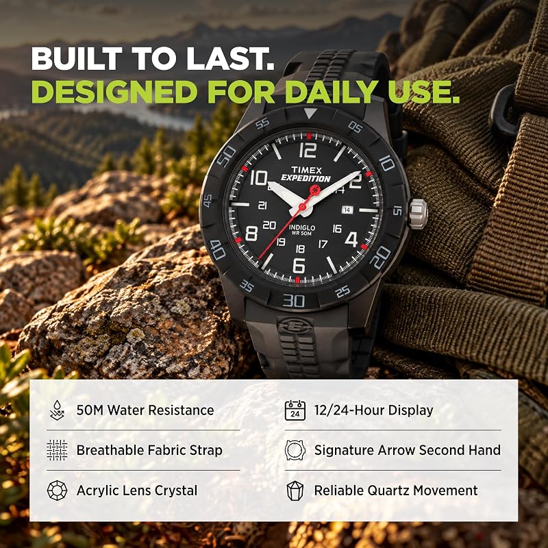 Herren-Armbanduhr Expedition Rugged Core Analog Quarz T49831D7 — Foto 5 von 8