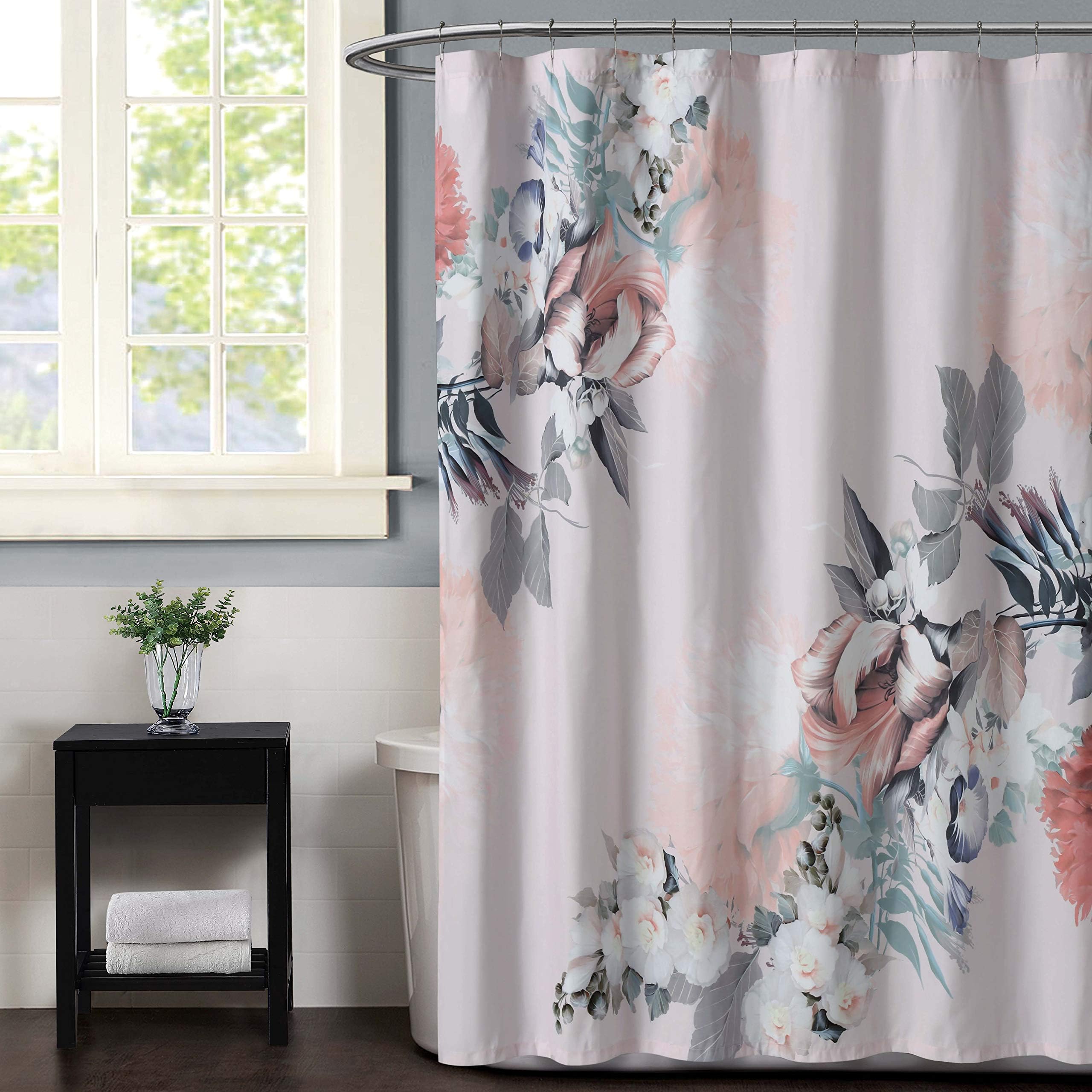 Christian Siriano Dreamy Floral Shower Curtain 72" x 72"