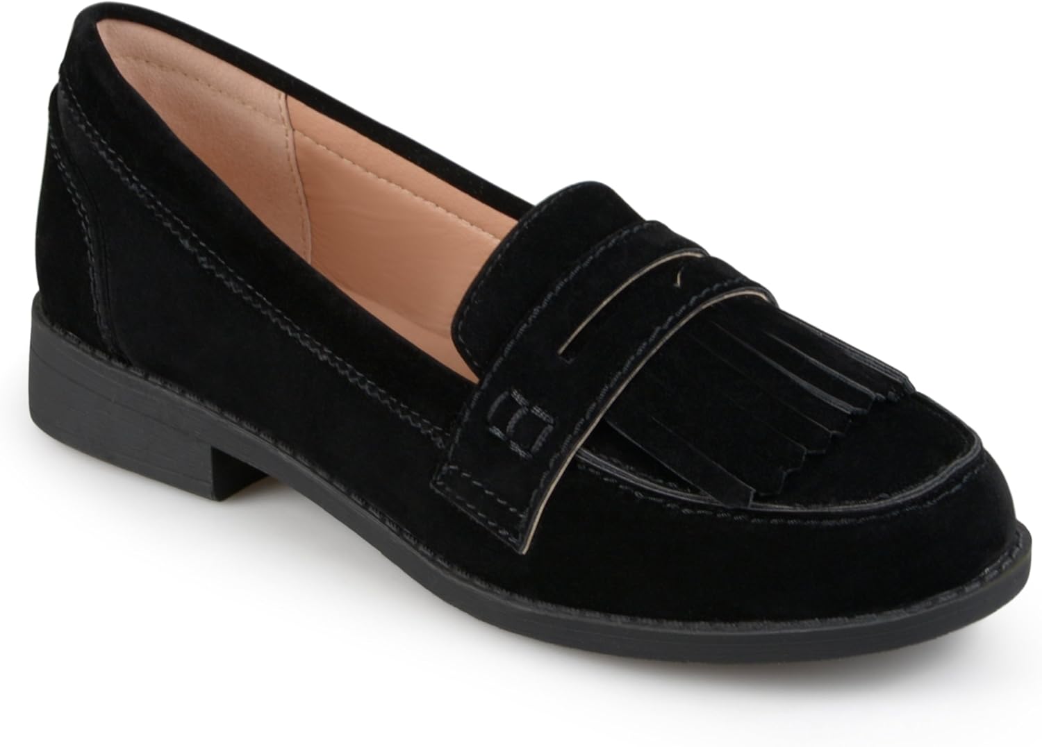 next womens black loafers