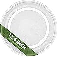 Gemroom 12.6" microwave turntable plate replacement GE WB49X10139 WB49X10093 Compatible with 12 5/8 inch WPW10267856 Whirlpool Microwave Glass Turntable