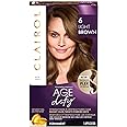 Clairol Age Defy Permanent Hair Dye, 6 Light Brown Hair Color, Pack of 1