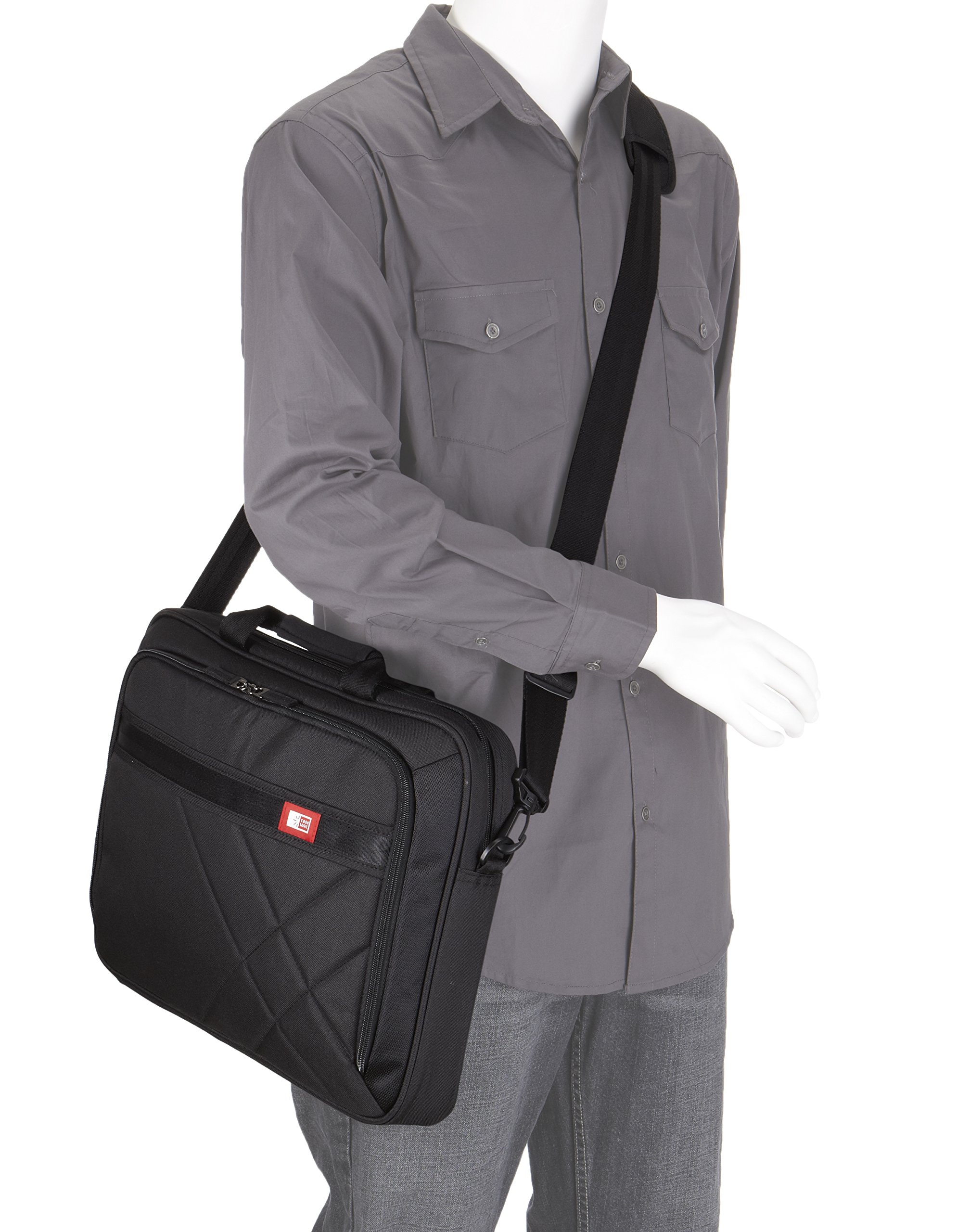 Case Logic 17Inch Laptop and Tablet Briefcase, Black (DLC117) Buy