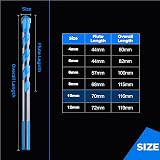 Toolant 10mm Carbide Drill Bit Set for Concrete Brick Glass 5 pcs view 5