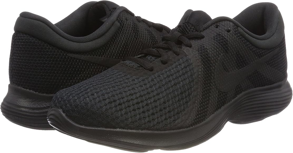 nike revolution 4 ladies trainers black