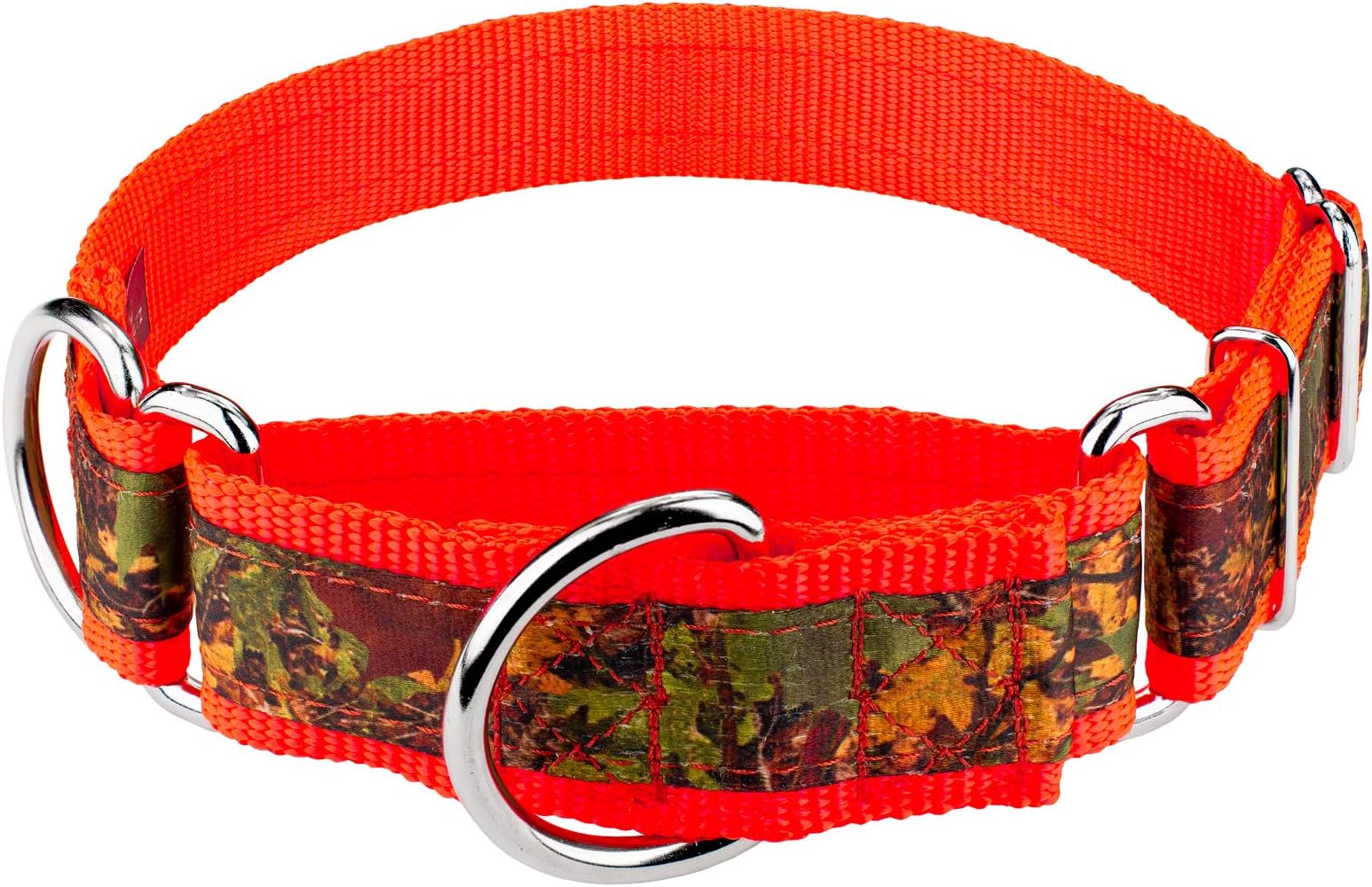 Country Brook Petz - Southern Forest Camo Signature Martingale Dog Collar - Each Collar You Buy, a Collar is donated to a shelter (1 1/2 Inch, Large)