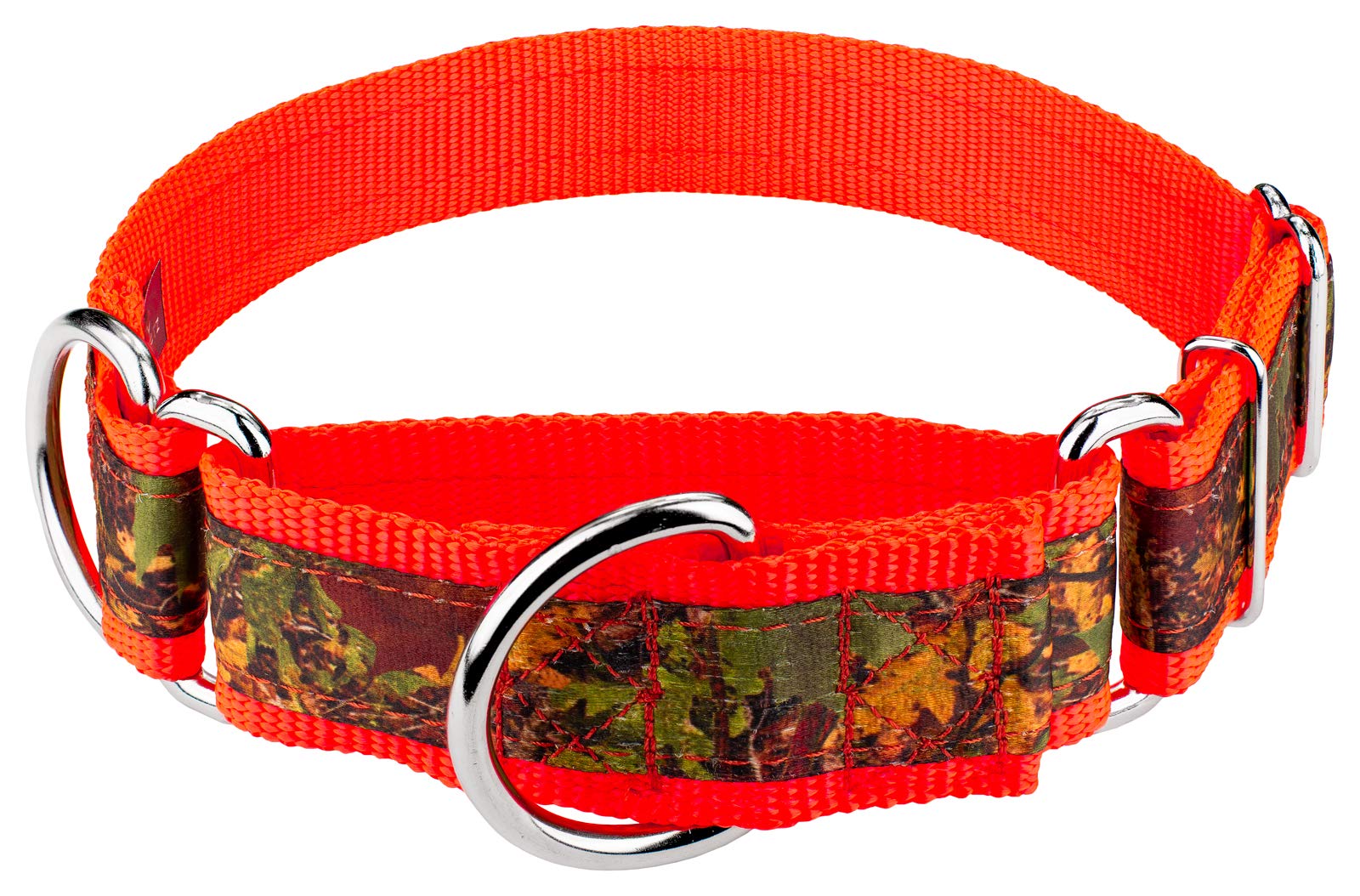 Country Brook Petz - Southern Forest Camo Signature Martingale Dog Collar - Each Collar You Buy, a Collar is donated to a shelter (1 1/2 Inch, Large)