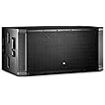 JBL Professional SRX828SP Portable, Active, Amplified, Powered Dual 18 Inch Subwoofer System. 2000 Watt Peak Crown Amplifier. DJ, PA, Stage. Black