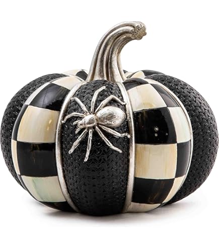 Amazon.com: MACKENZIE-CHILDS Sterling Stripe Spider Web