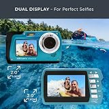Easypix Aquapix Edge Underwater Camera Dual Display 48MP 4K Video 16x Zoom Ice view 5