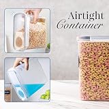 nuovva Cereal Storage Containers 4Pcs Set 4L BPA Free Plastic Kitchen view 7