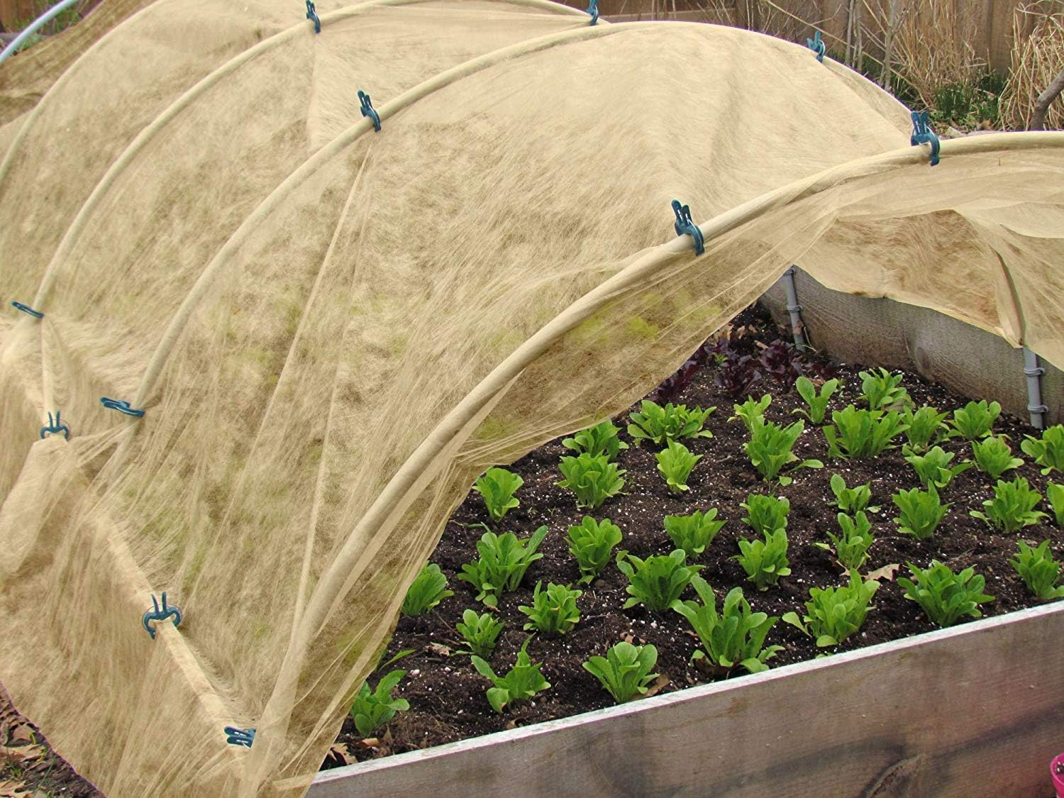 UniEco Floating Row Cover 0.5oz 10'x25' Reusable Plant