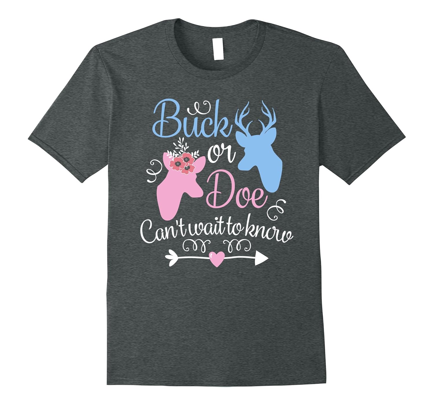 Buck or Doe Gender Reveal Baby Shower Shirt-ANZ – Anztshirt