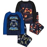 The Children's Place boys Long Sleeve Top and Pants 2 Piece Pajama Set