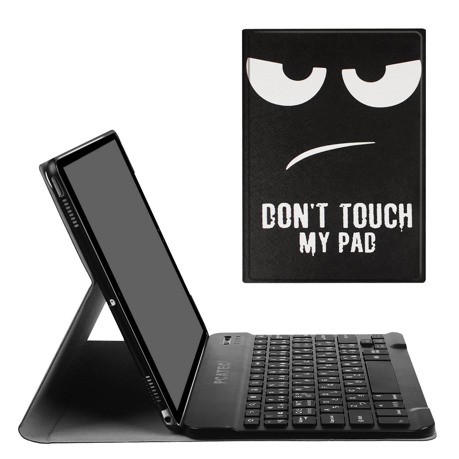 iPad Pro10.5 Keyboard Case, Ultra-Slim Removable Wireless Bluetooth Keyboard Keyboard PU Folding Leather Folio Keyboard Cover For Apple iPad Pro10.5 / A1701, A1709 (For iPad Pro10.5, C)