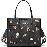 KARL LAGERFELD womens Maybelle Pins Satchel