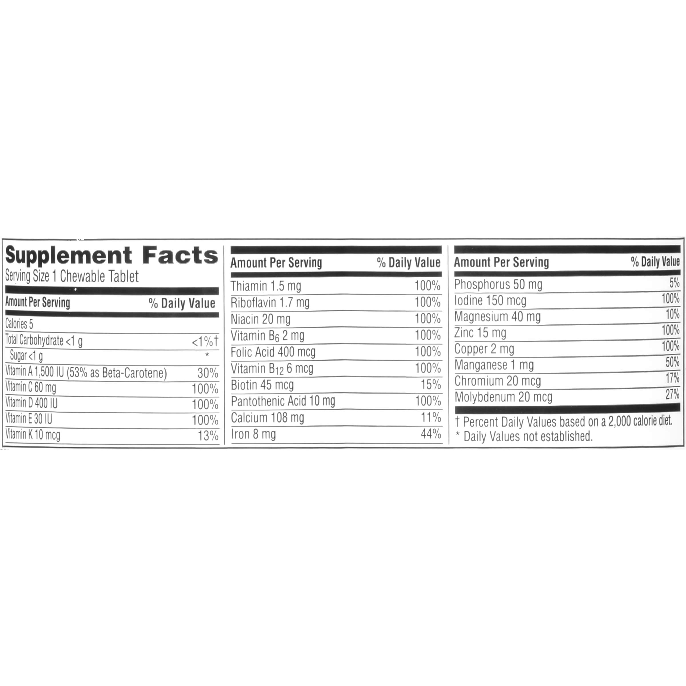 Centrum Multivitamin for Men, Multivitamin/Multimineral Supplement with