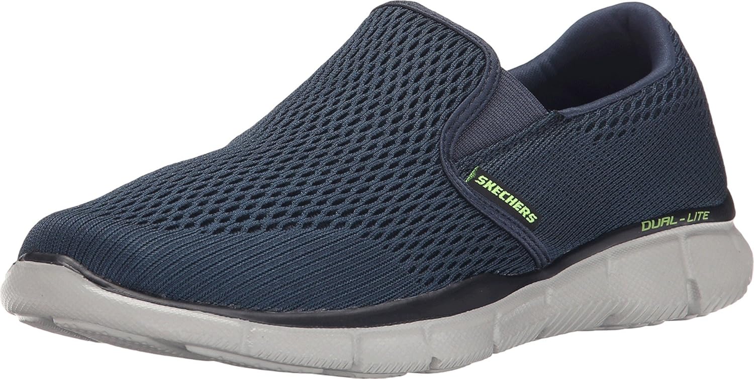 skechers dual lite grey
