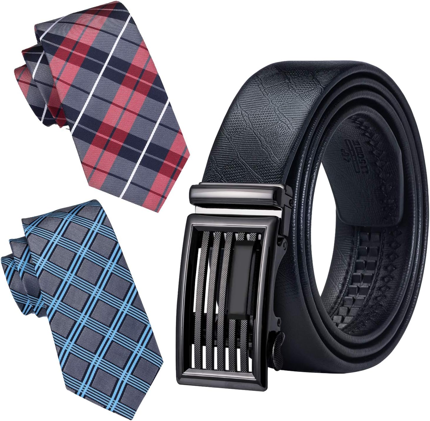 Hi Tie 2 Neckties for Men Plaid Tartan Ties Paisley Neck Ties Skinny Slim Narrow Ties