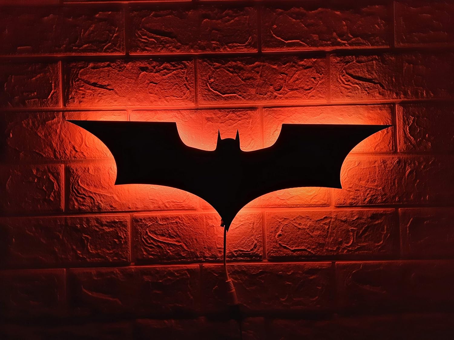 Batman LED Wall Lamp (Batman) Amazon.in Home & Kitchen