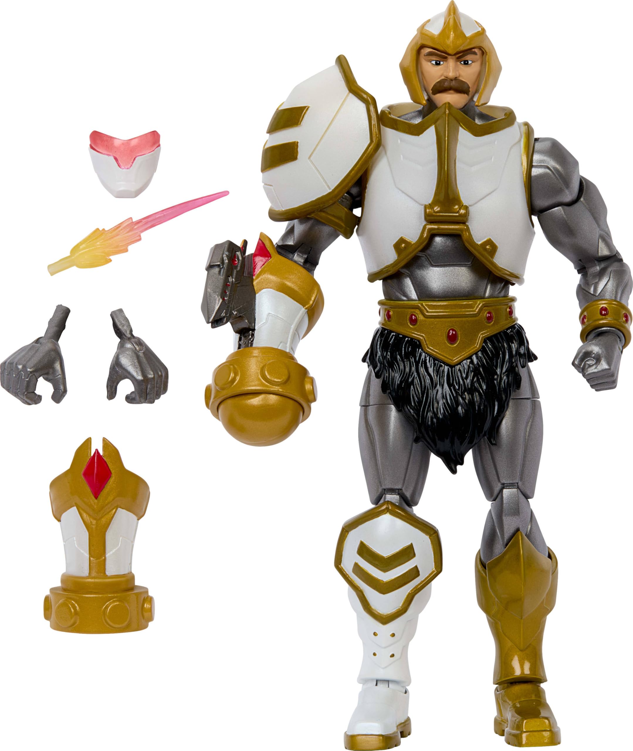 Masters of the Universe Masterverse Revolution Man-Of-War Action Figure, 30 Articulations, 7-inch MOTU Toy, HYC57