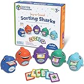 Learning Resources Say-a-Sound Sorting Sharks - Phonemic Awareness, ESL Teaching Materials, Letter Sounds for Kindergarten, S