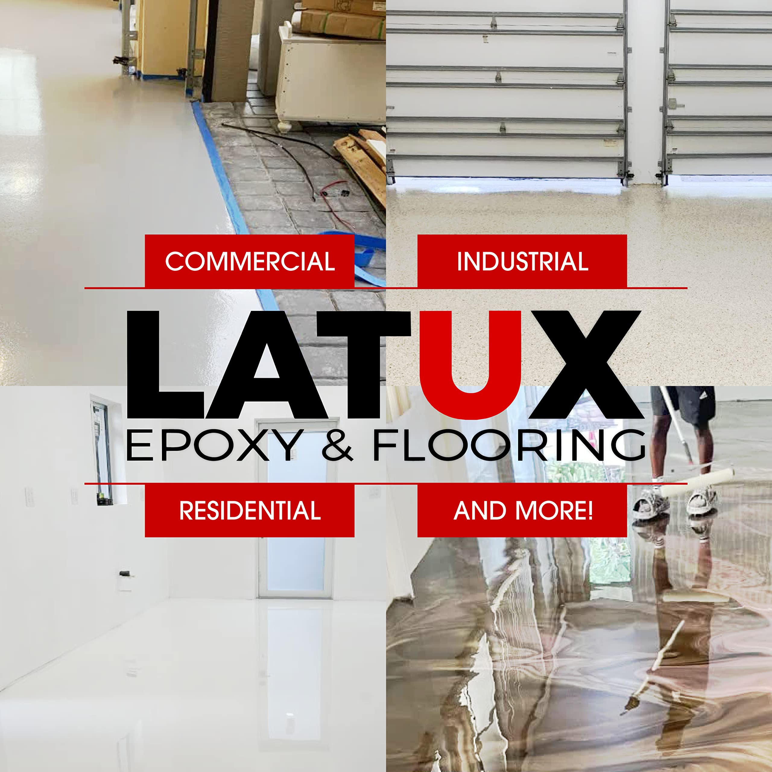 Mua LATUX Epoxy Resin Kit, Floor Epoxy Kit for Versatile Use, 3-Gallon ...