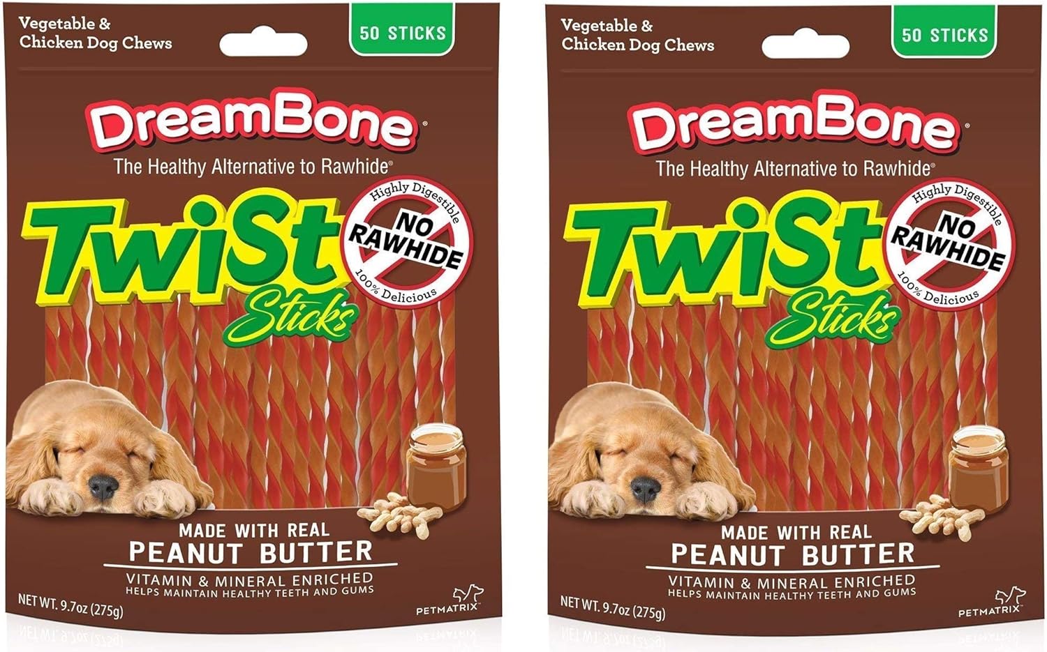 dreambone peanut butter twist sticks