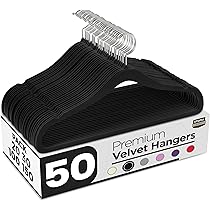 Tosnail 15 Pack 14-inch natuurlijke houten hangers rok broek kleding hangers met clips jeans hangers - zwart Tosnail 15 Pack 14-inch natuurlijke houten hangers rok broek kleding hangers met clips jeans hangers - zwart