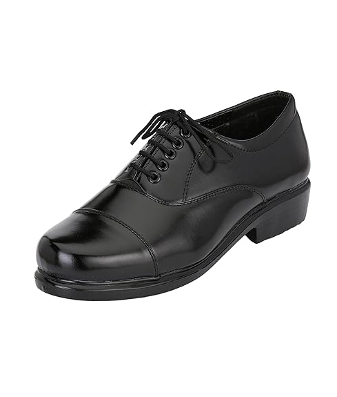 faux leather formal shoes