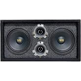 Bass Rockers 6.5" Loaded Chuchera Box with 6.5" Outdoor Home &amp; Speakers &amp; Tweeters 800W - Best for Car UTV, ATV, Camper, DJ, Pro Audio Use