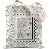 TIIMG New Orleans Vacation Gift Louisiana Crocodile New Orleans Souvenirs Travel Bachelorette Party Gift Tote Bag