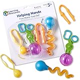 Learning Resources Helping Hands Fine Motor Tool Set Toy - 4 Pieces, Ages 3+ Fine Motor and Sensory Play Toys, Toddler Tweeze