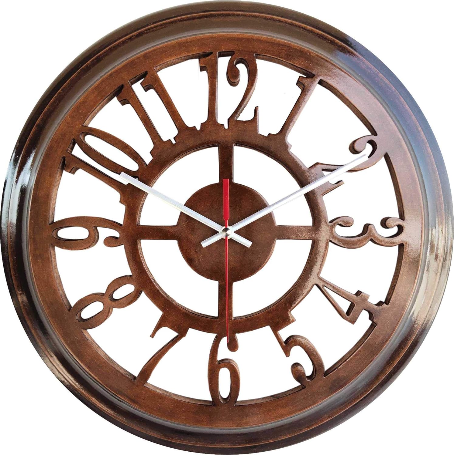 6 Best Decorative Wood Craft Wall Clock Under 5000