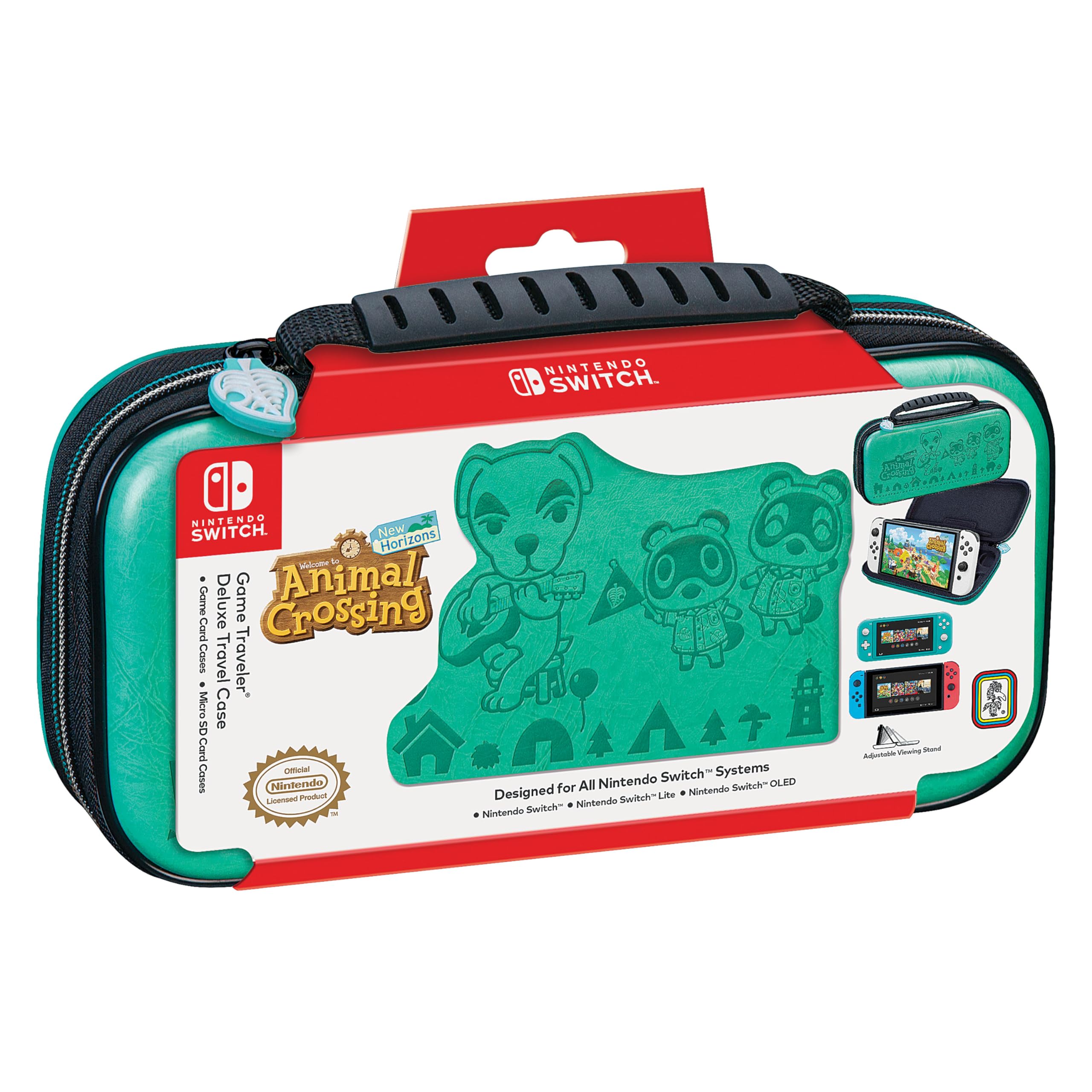 Nintendo - Switch Tasche NNS36AC Animal Crossing Off. Lizenziert Video Games, Multicolor (437009)