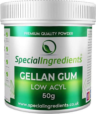 SPECIAL INGREDIENTS Gellan Gum Low Acyl 50g Premium Quality Powder