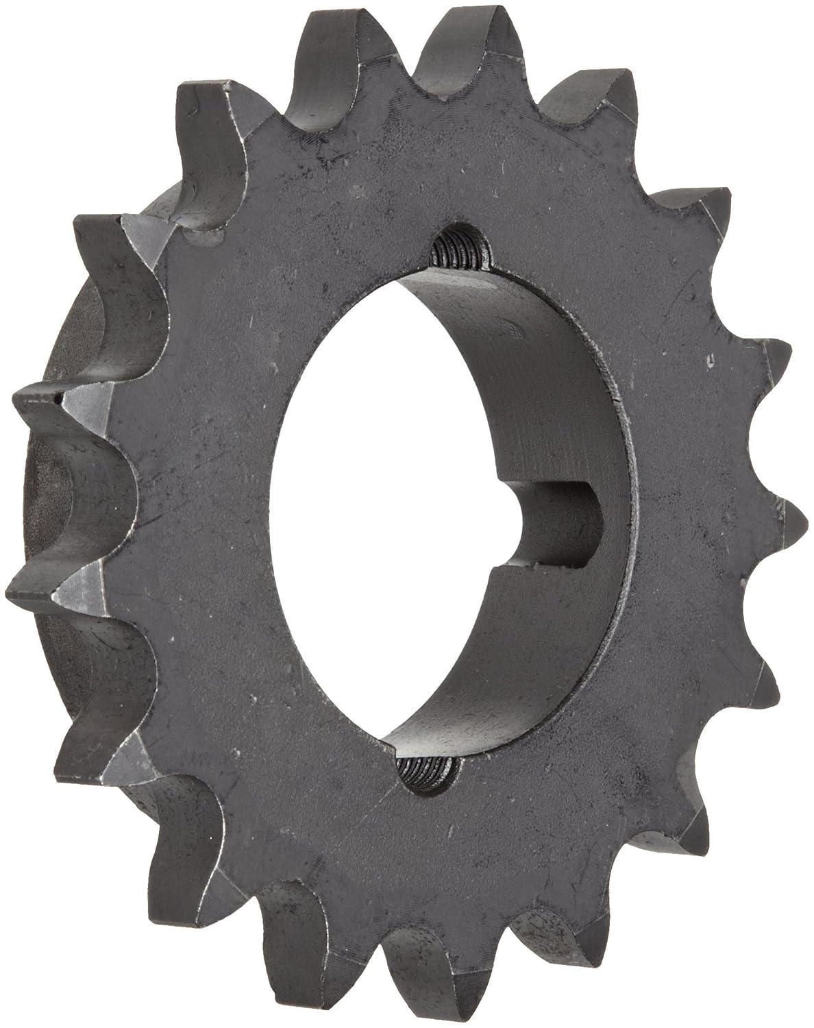 Martin Roller Chain Sprocket, Hardened Teeth, Taper Bushed, Type B Hub