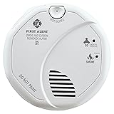 First Alert BRK SC7010B Hardwired Smoke and Carbon