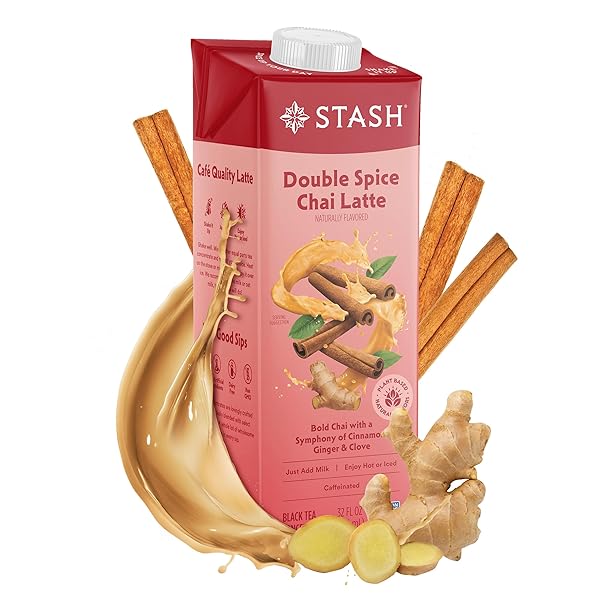 STASH DOUBLE SPICE CHAI LATTE – DAIRY FREE...