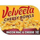 Velveeta Cheesy Bowls Bacon Mac & Cheese Microwave