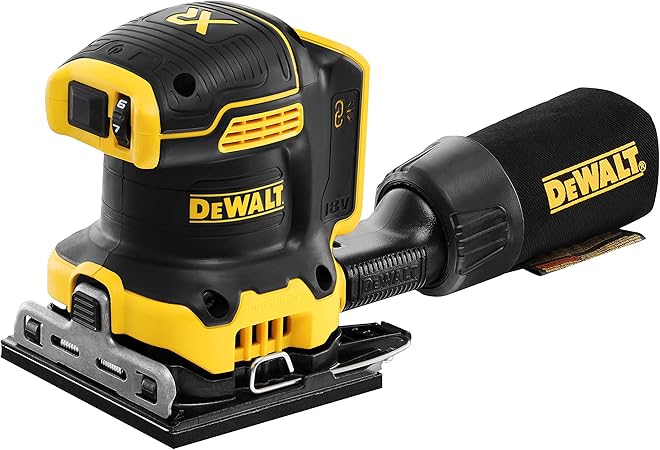 Dewalt Dcw200nt Xj Ponceuse 1 4 De Feuille Xr 18v Brushless Sans Batterie Ni Chargeur En Coffret Tstak Amazon Fr Bricolage