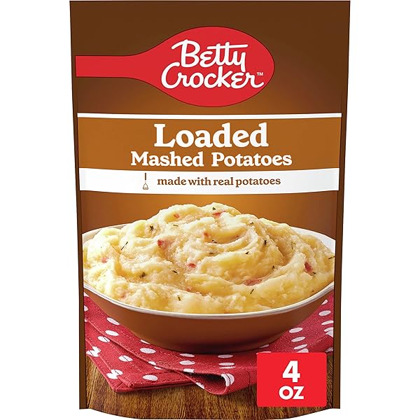 BETTY CROCKER LOADED MASHED POTATOES, 4 OUNCES
